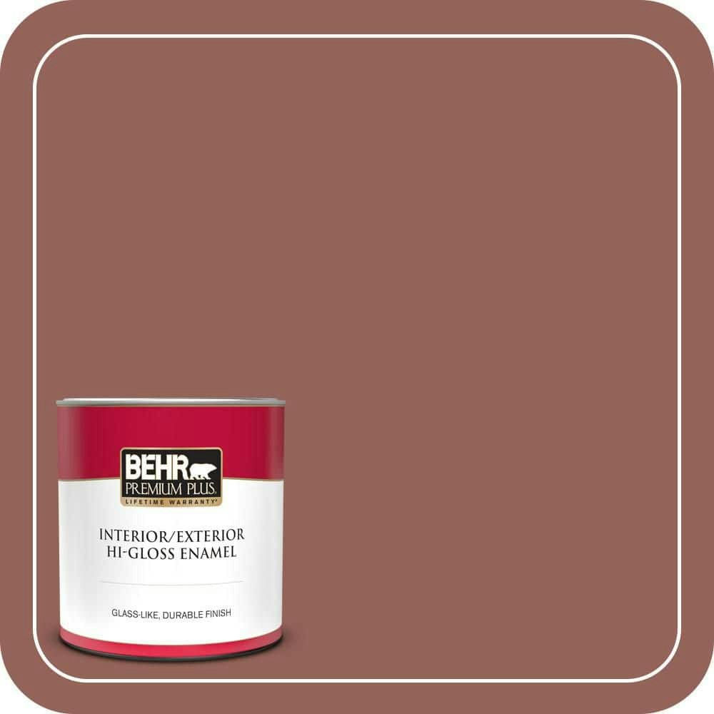 Brick Hearth 1-Quart Hi-Gloss Enamel Interior/Exterior Paint & Primer: $21.48 Brick Hearth 1-Quart Hi-Gloss Enamel Interior/Exterior Paint & Primer: $21.48