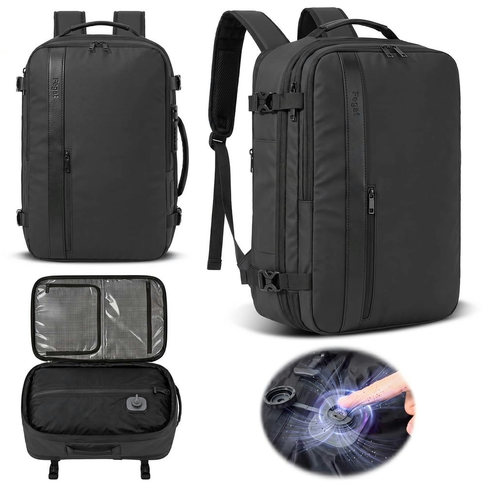 Fegat 60L Expandable Vacuum Compression Travel Backpack: $57.99