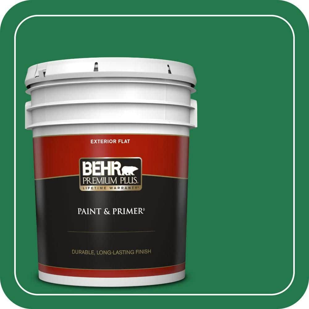 Pine Grove #460B-7 Flat Exterior Paint & Primer 5-Gallon: $215