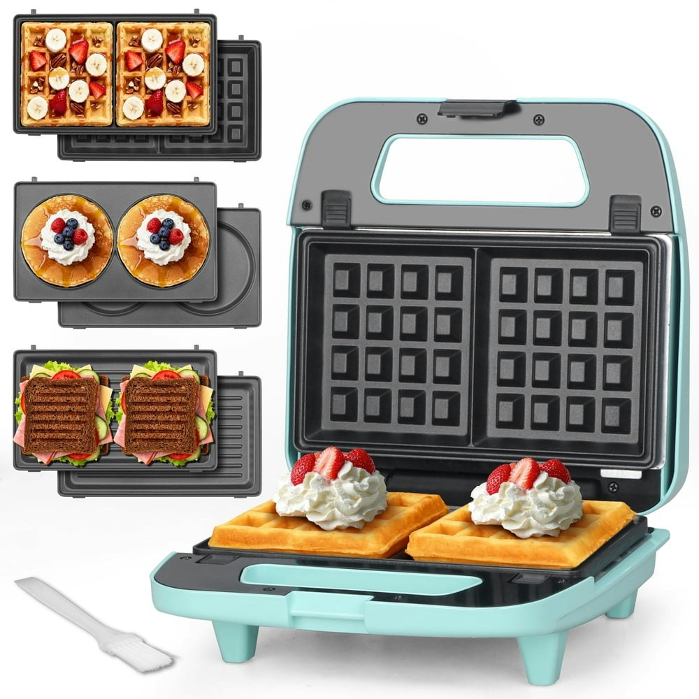 Mailand 3-in-1 Waffle Maker, Grill, and Pancake Maker: $37.79