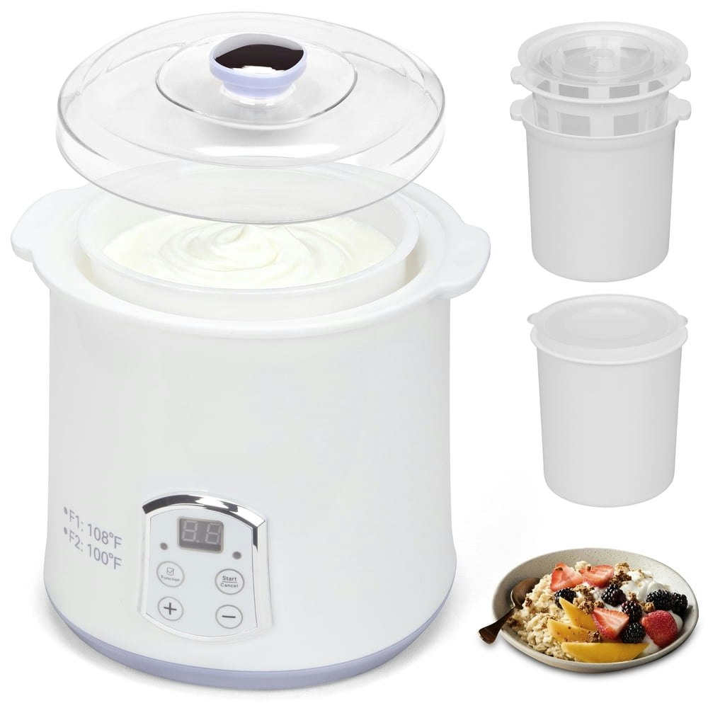 Mailand Electric Yogurt Maker with 2-Quart Inner Buckets: $35.99