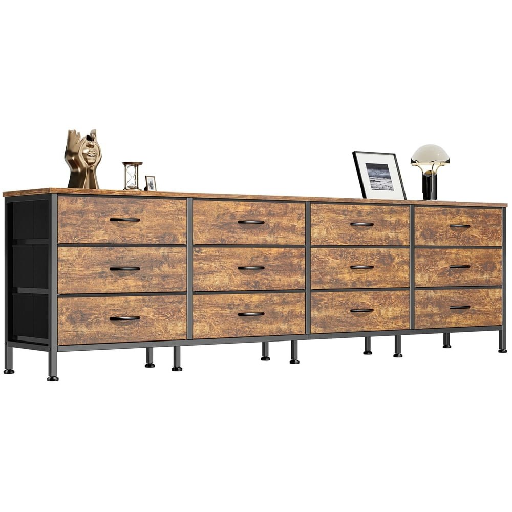 70-Inch 12-Drawer Dresser and TV Stand: $94.99 70-Inch 12-Drawer Dresser and TV Stand: $94.99