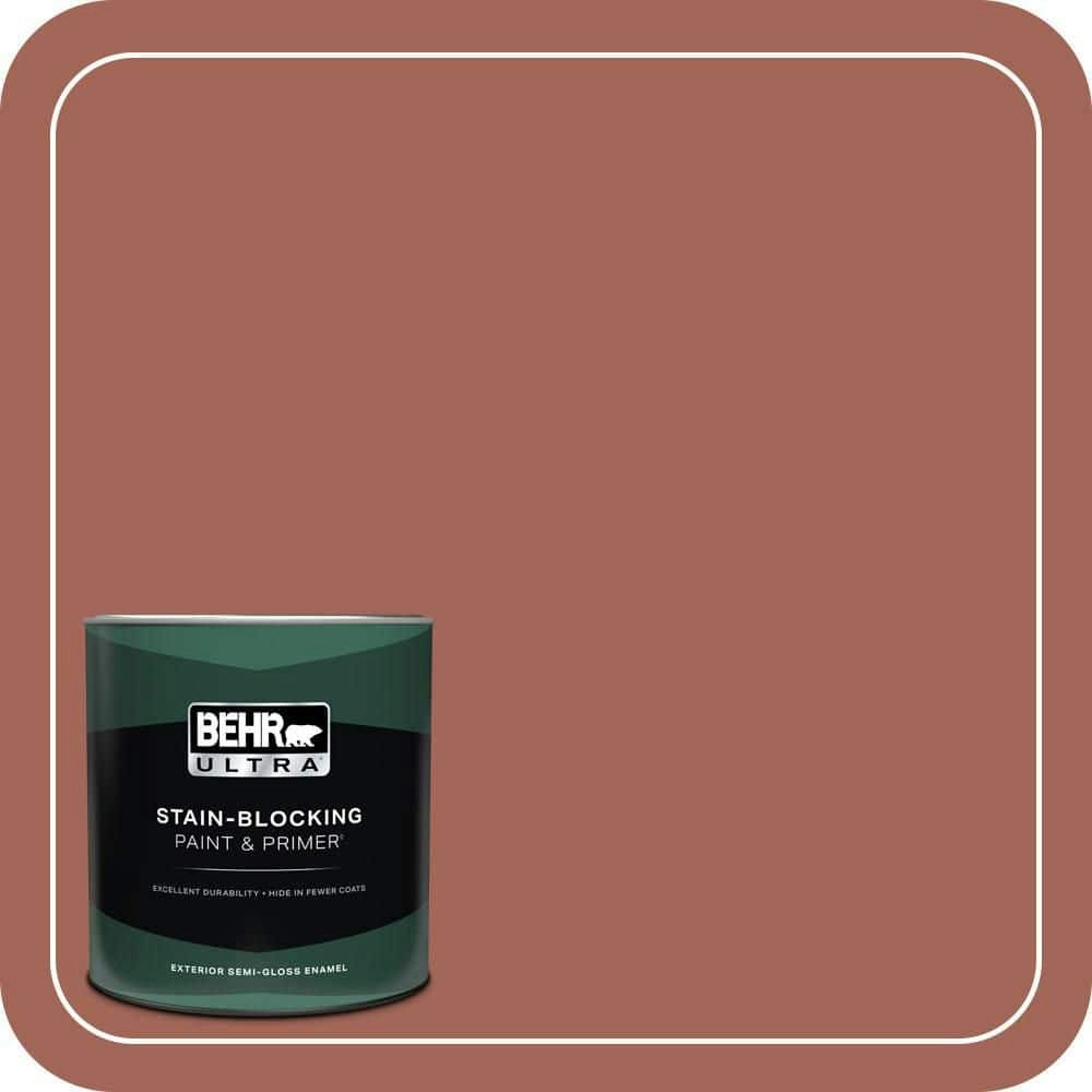 Home Decorators Collection Sun Baked Earth 1-Quart Exterior Enamel Paint and Primer: $30.98 Home Decorators Collection Sun Baked Earth 1-Quart Exterior Enamel Paint and Primer: $30.98