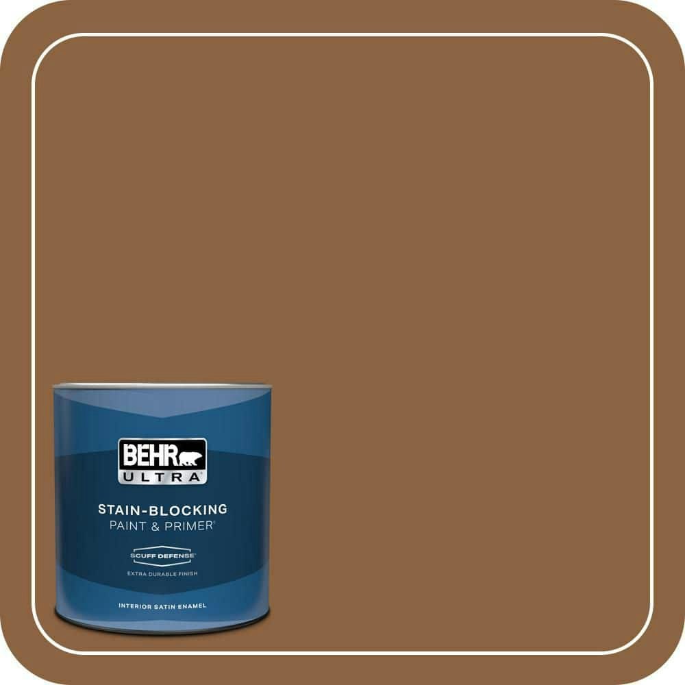 Behr Caramel Latte Satin Interior Enamel Paint and Primer 1-Quart: $23.98 Behr Caramel Latte Satin Interior Enamel Paint and Primer 1-Quart: $23.98