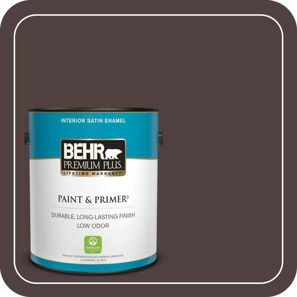 #BXC-87 Rich Bordeaux Satin Enamel Interior Paint and Primer 1-Gallon: $40.98 #BXC-87 Rich Bordeaux Satin Enamel Interior Paint and Primer 1-Gallon: $40.98