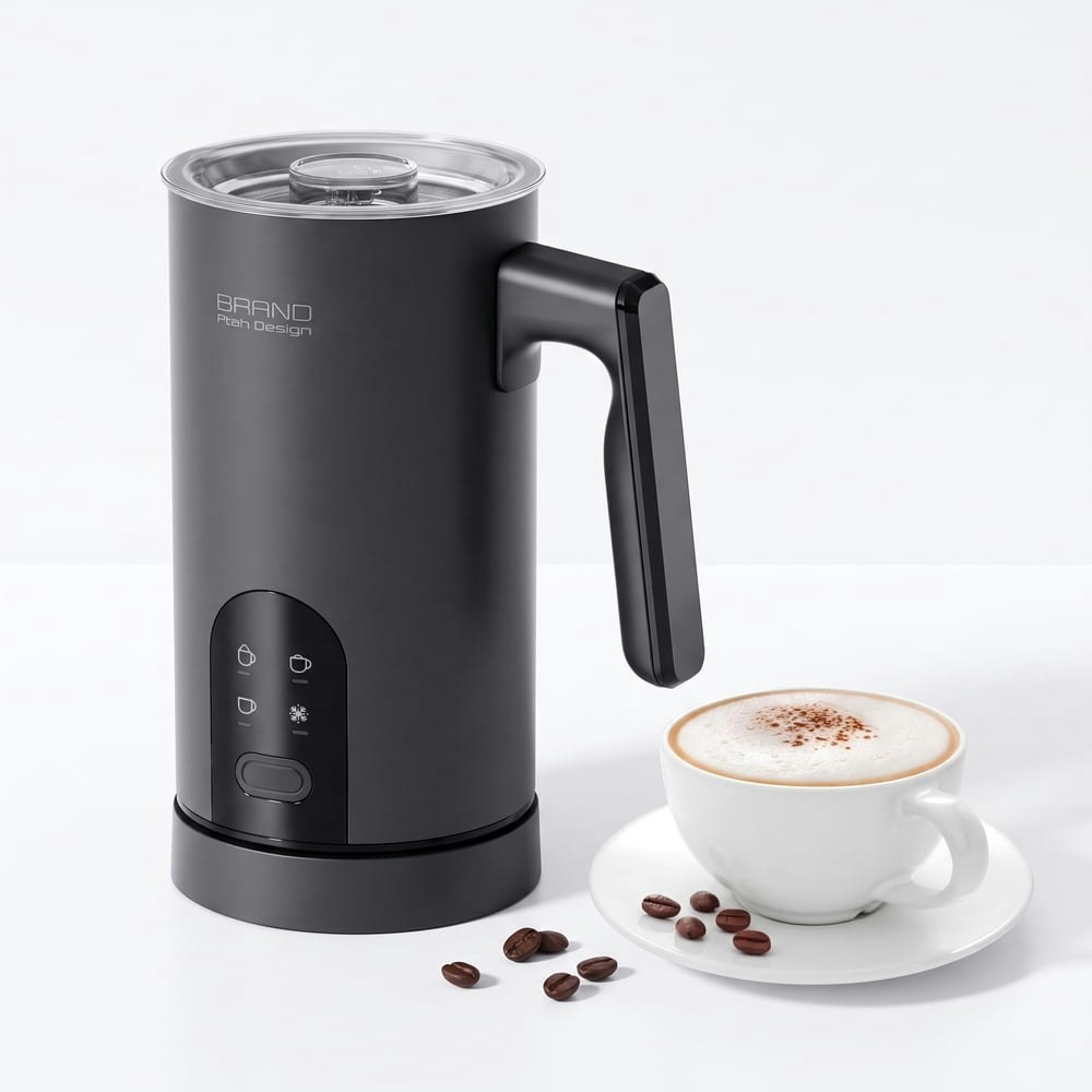 Yilush 10oz 4-in-1 Electric Milk Frother and Warmer: $26.99