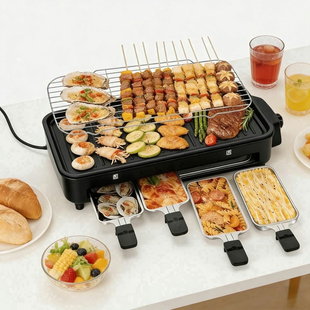 Redusk 1,500W 3-in-1 Smokeless Indoor Grill: $38.99 Redusk 1,500W 3-in-1 Smokeless Indoor Grill: $38.99