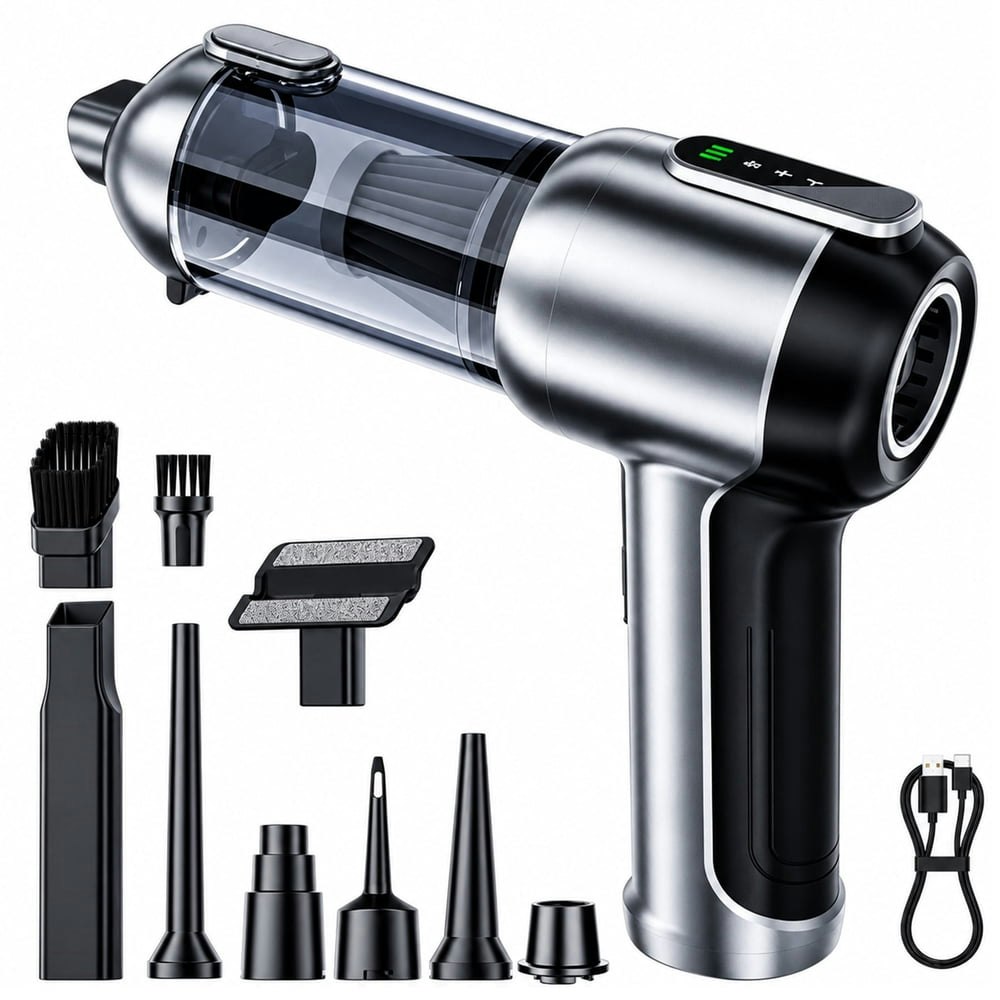 Handheld 4-in-1 Brushless Vacuum Cleaner: $28.79