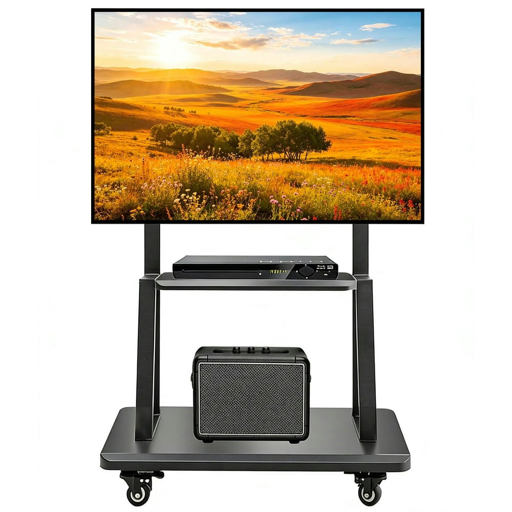 Hellsehen Rolling TV Stand for 32-75 inch TVs: $80.99 Hellsehen Rolling TV Stand for 32-75 inch TVs: $80.99