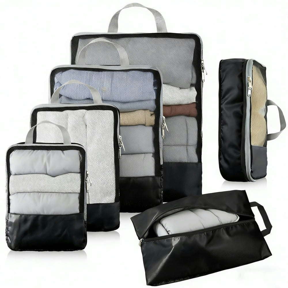 Expandable Compression Packing Cubes 6-Pack: $16.19 Expandable Compression Packing Cubes 6-Pack: $16.19