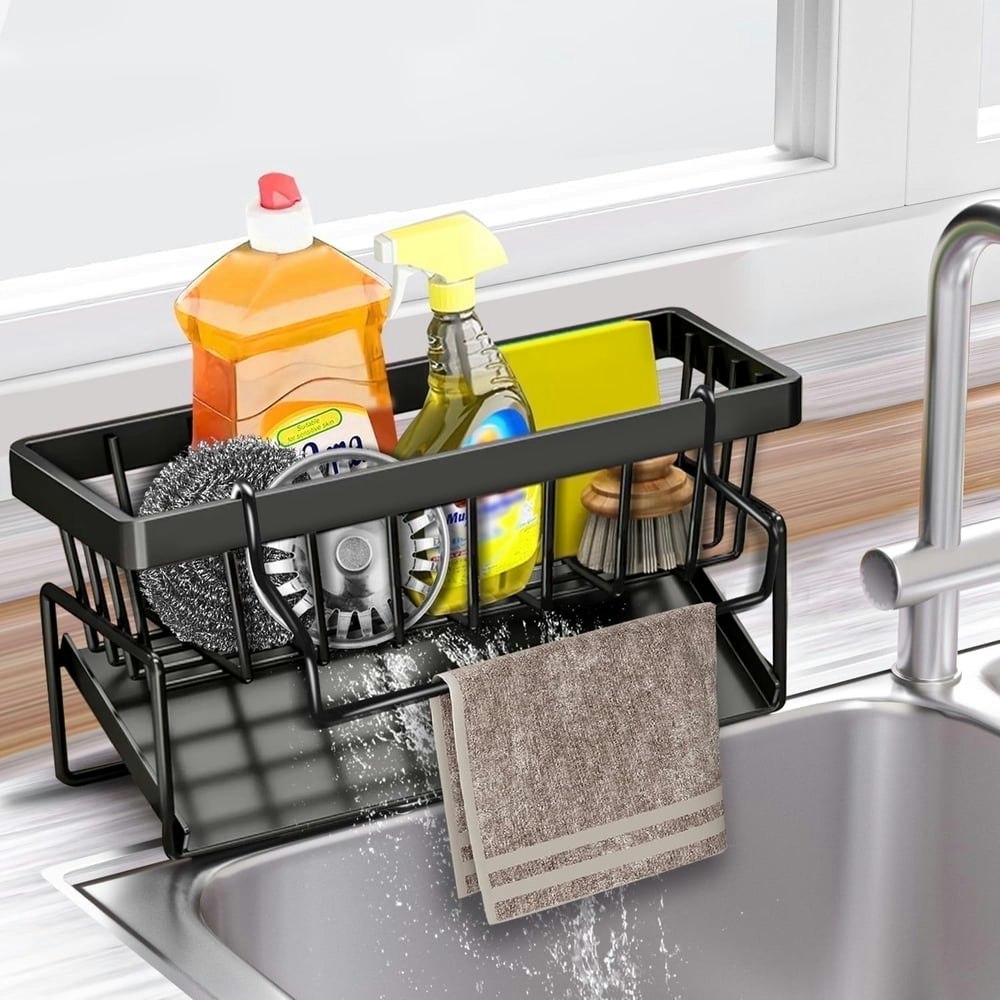 Aovky Kitchen Sink Sponge Holder: $12.99 Aovky Kitchen Sink Sponge Holder: $12.99