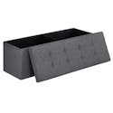 Songmics Mazie 43" Folding Storage Ottoman Bench for $36 + free shipping