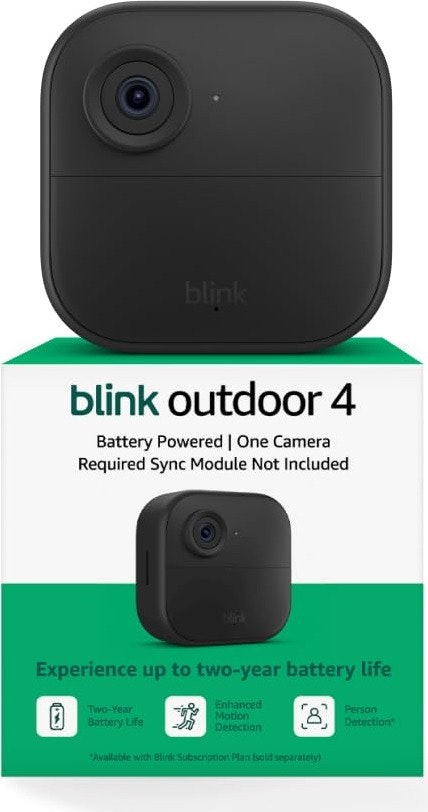 Blink Outdoor 4 Wireless Add-On Security Camera: $38