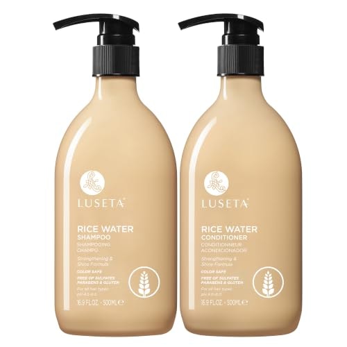 Luseta Rice Water 16.9-oz. Shampoo and Conditioner : $17.40
