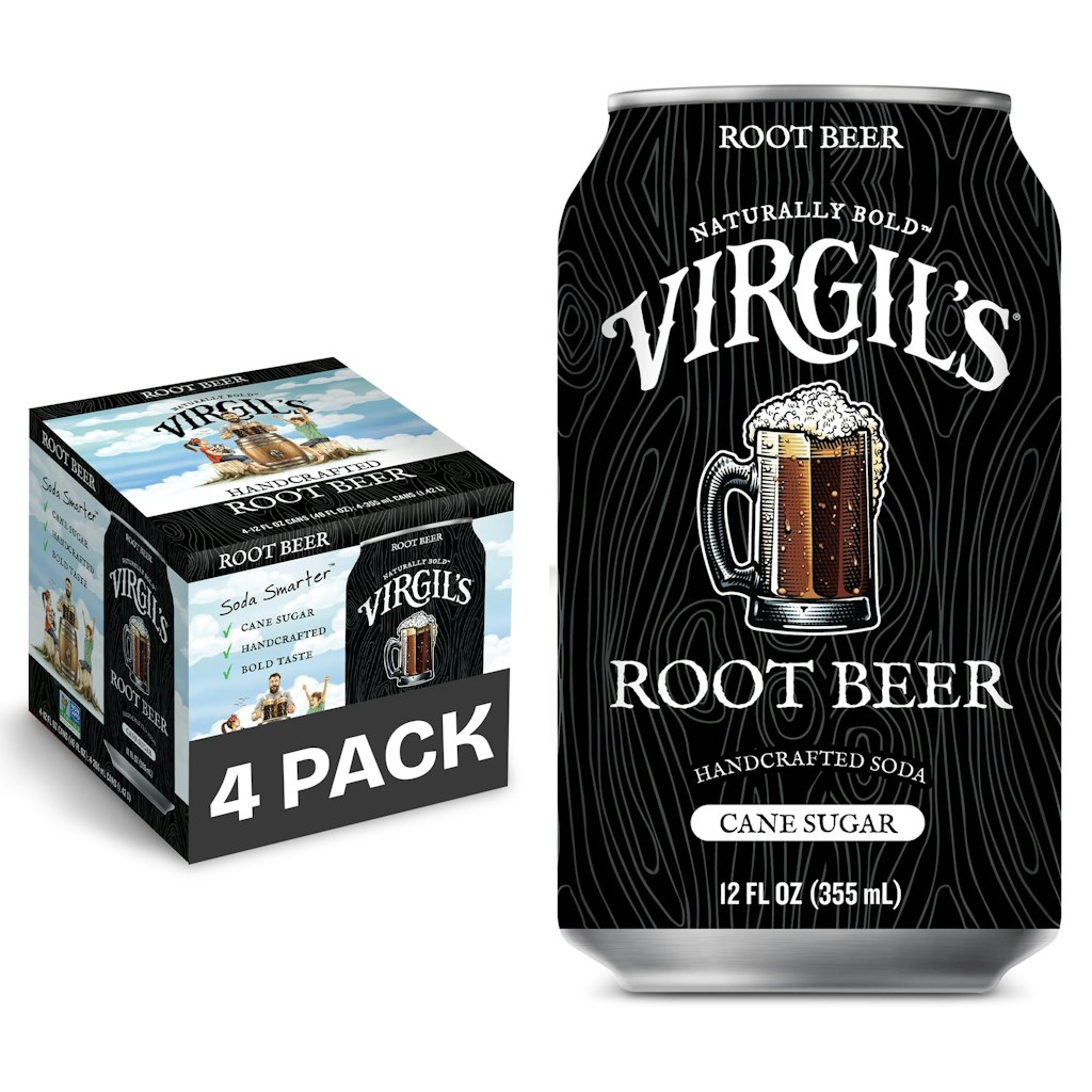 Virgil's Naturally Bold Handcrafted Root Beer 4-Pack: $7.49 Virgil's Naturally Bold Handcrafted Root Beer 4-Pack: $7.49