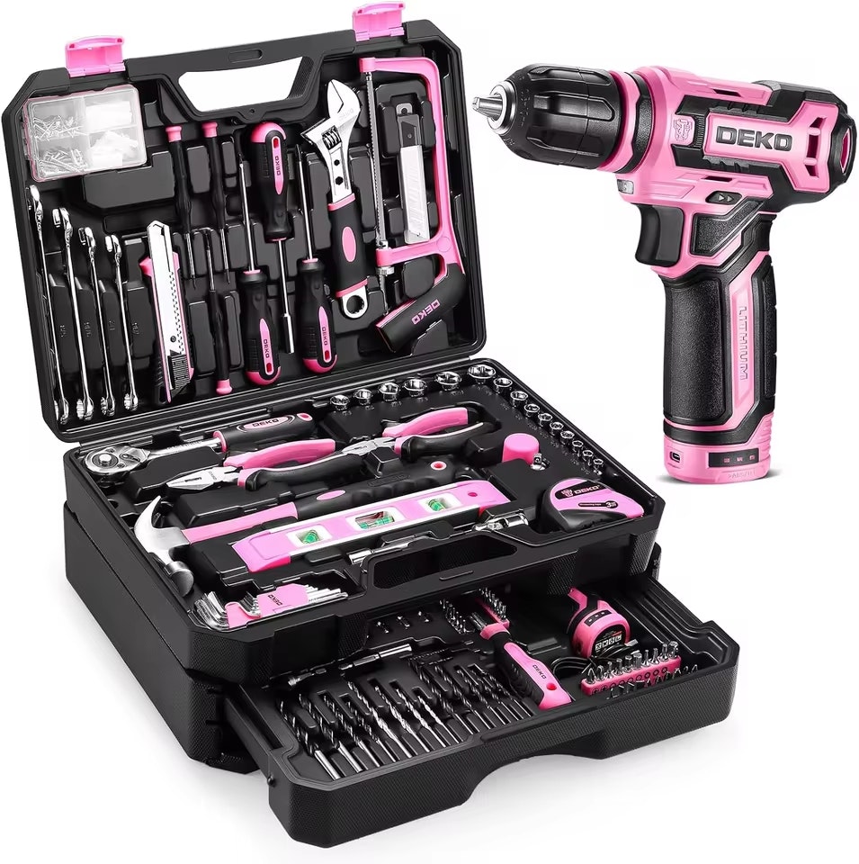 Deko Home Cordless Drill Mechanic Toolbox Combo Kit: $68.95 Deko Home Cordless Drill Mechanic Toolbox Combo Kit: $68.95