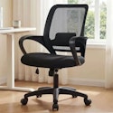 Ergonomic Mesh Office Chair w/ Lumbar Support for $30 + free shipping