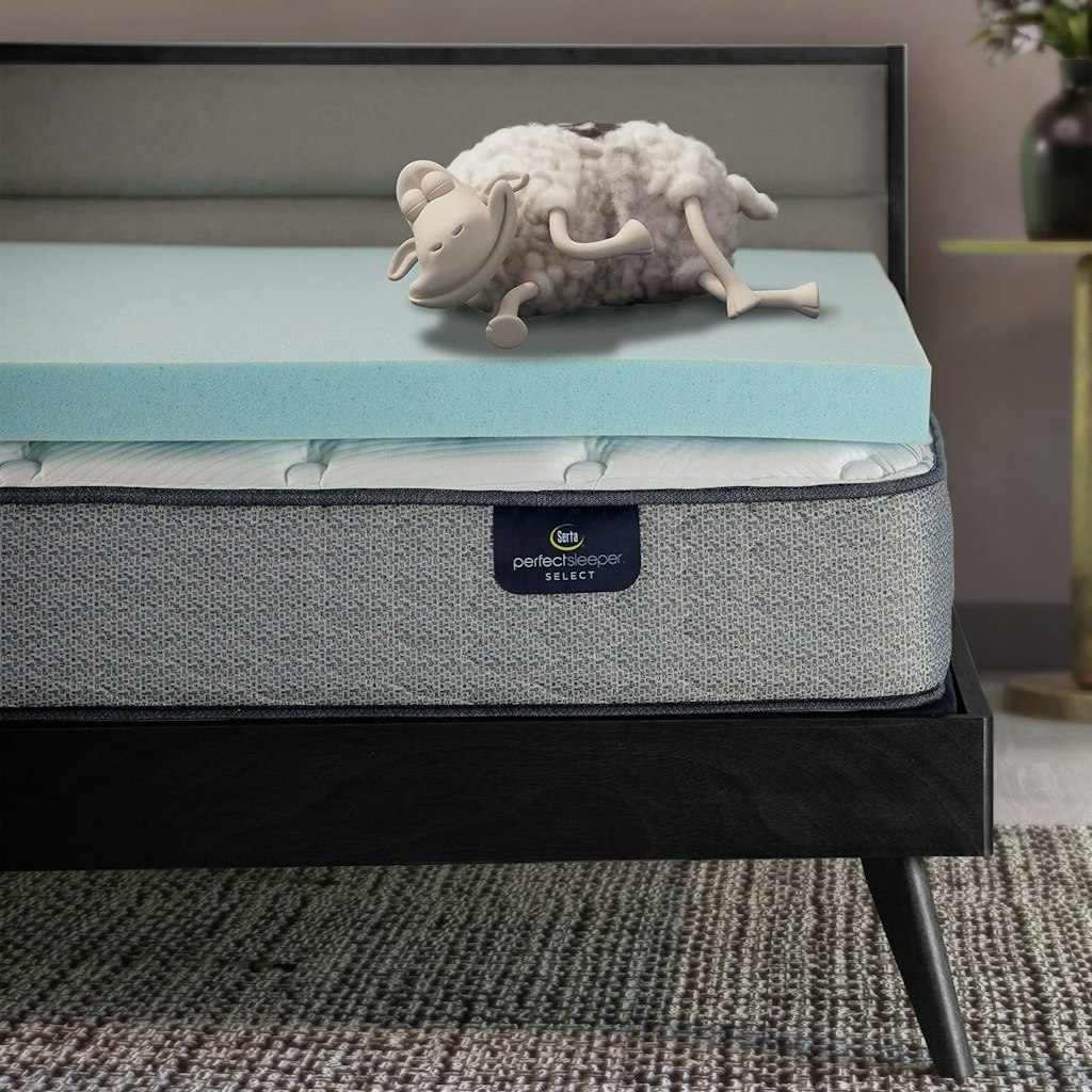 Serta Sertapedic ThermaGel 3" Cooling Queen Mattress Topper: $30