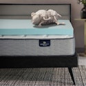 Serta Sertapedic ThermaGel 3" Cooling Queen Mattress Topper for $30 + free shipping