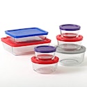 Pyrex Simply Store 14-Piece Glass Bakeware Set for $21 + free shipping w/ $35