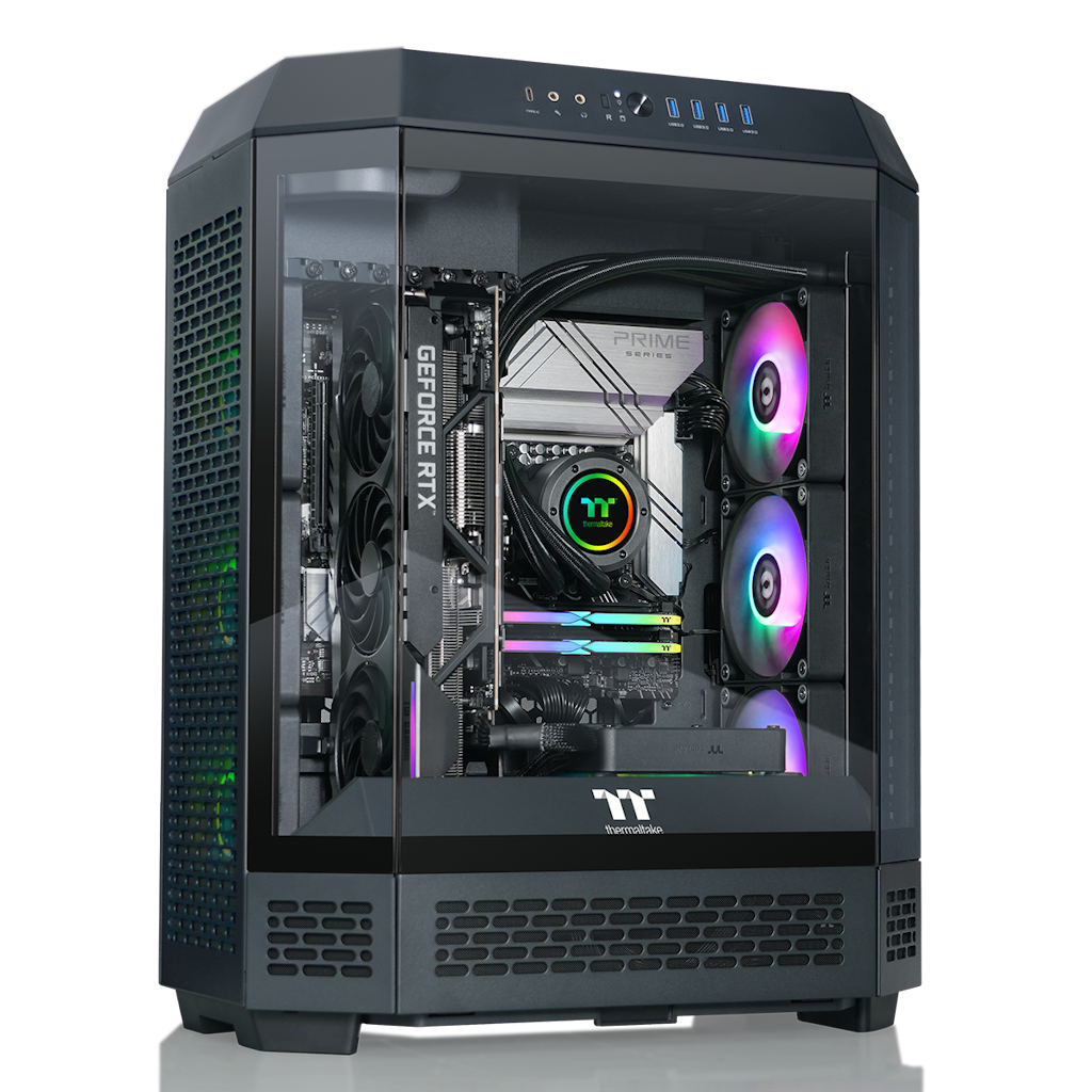 Thermaltake Reactor U2870T Gaming Desktop Intel Core Ultra 9 285K 32GB Memory NVIDIA GeForce RTX 5070 Ti 2TB NVMe M.2: $3,299.99 Thermaltake Reactor U2870T Gaming Desktop Intel Core Ultra 9 285K 32GB Memory NVIDIA GeForce RTX 5070 Ti 2TB NVMe M.2: $3,299.99