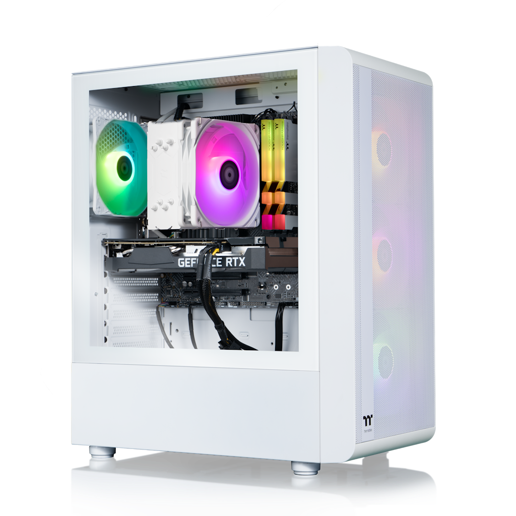 Thermaltake Quartz i350 R4 Gaming Desktop Intel Core i5-14400F 16GB Memory NVIDIA GeForce RTX 3050 1TB SSD: $949.99