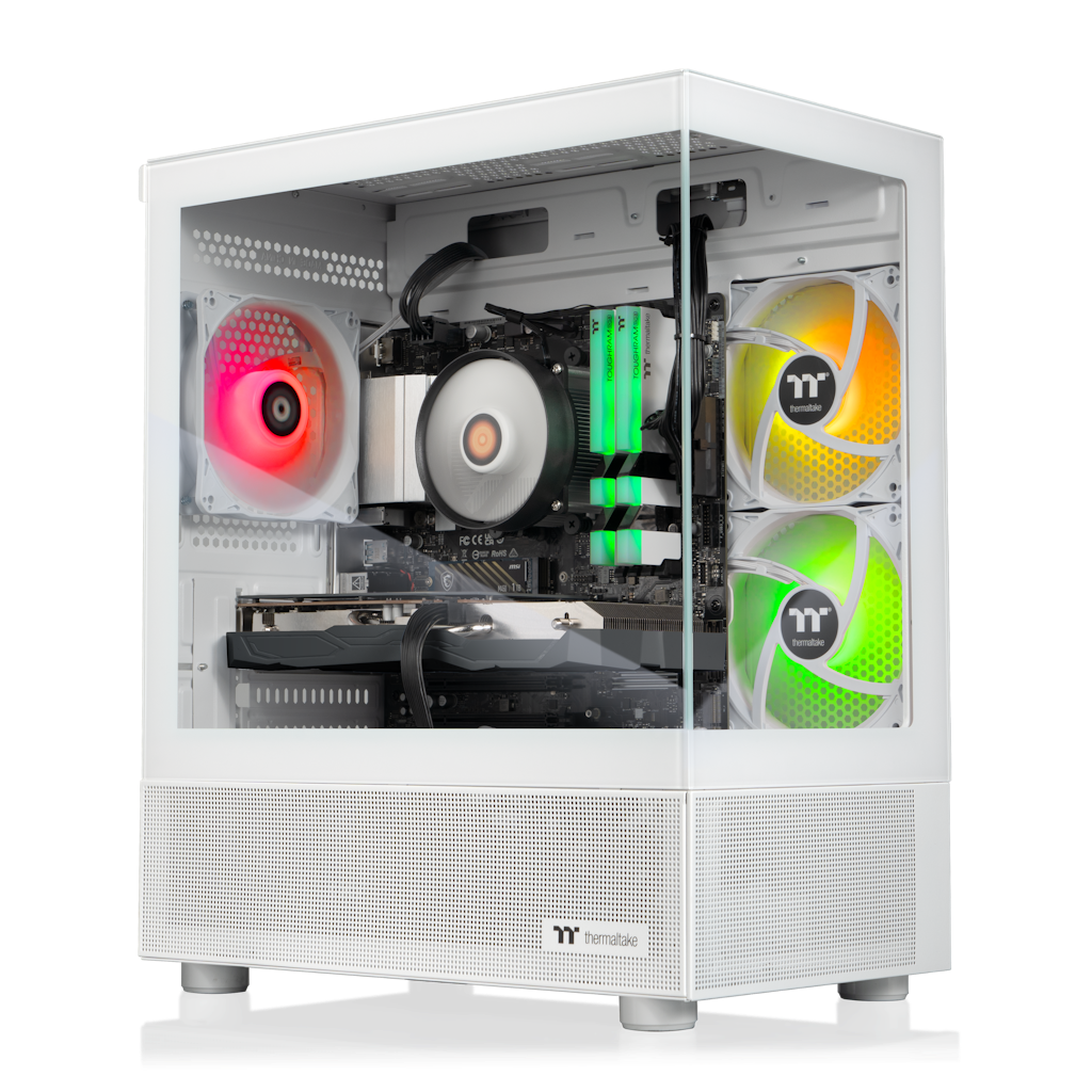 Thermaltake LCGS Vista R66 Gaming Desktop Ryzen 5 5600 16GB Memory Radeon RX 6600 1TB NVMe M.2 SSD: $999.99 Thermaltake LCGS Vista R66 Gaming Desktop Ryzen 5 5600 16GB Memory Radeon RX 6600 1TB NVMe M.2 SSD: $999.99