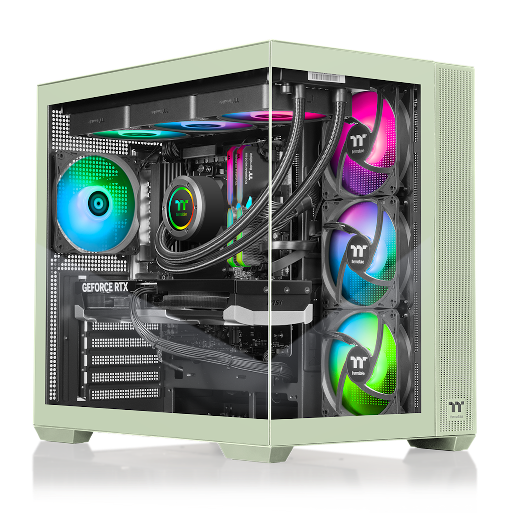 Thermaltake LCGS View 9870M-380 Gaming Desktop: $2,599.99 Thermaltake LCGS View 9870M-380 Gaming Desktop: $2,599.99