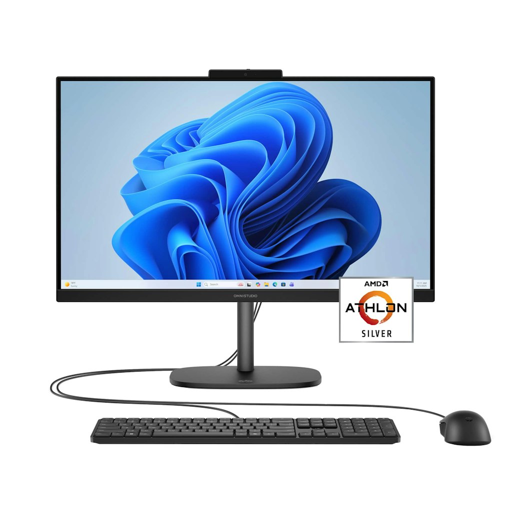 HP OmniStudio 23.8-inch Full HD All-in-One Desktop: $539.99