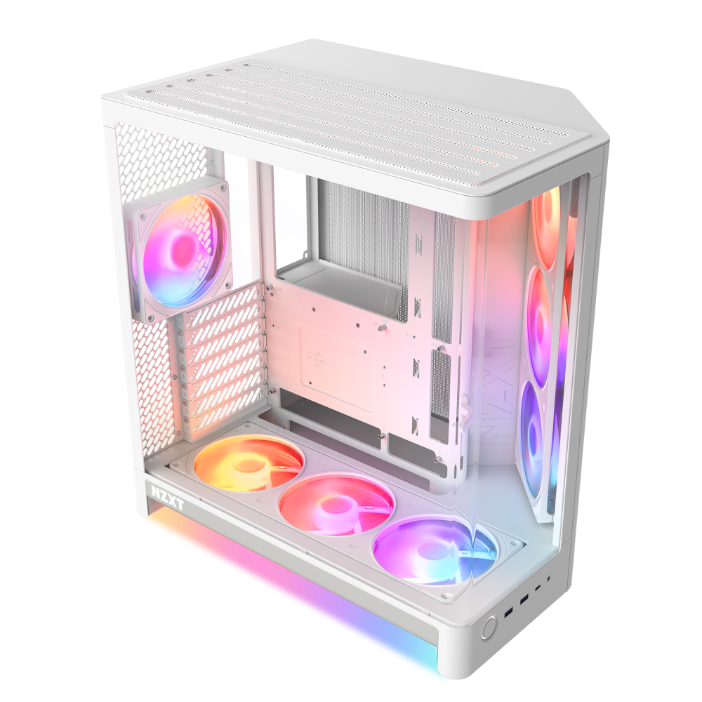 NZXT H6 RGB ATX Dual-Chamber PC Case: $199.99