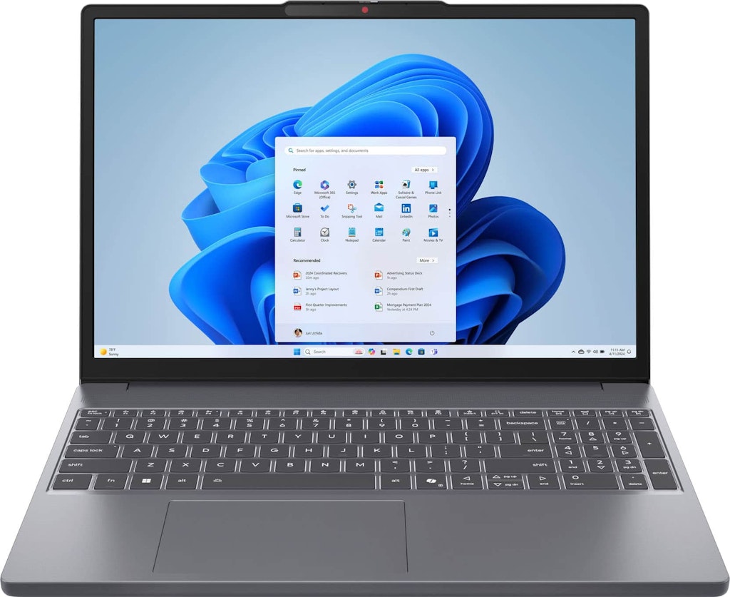 Lenovo IdeaPad Slim 3 15.3" 2K Touchscreen Laptop: $600