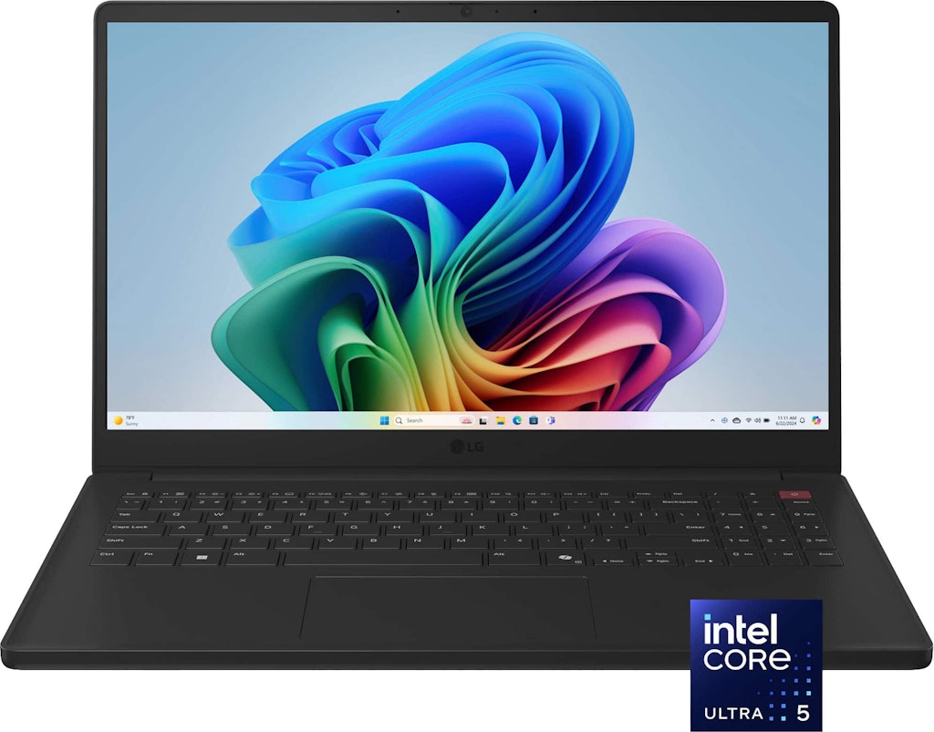 LG Gram 15-inch Touch-Screen Laptop Intel Core Ultra 5 32GB RAM 512GB SSD: $1,099.99