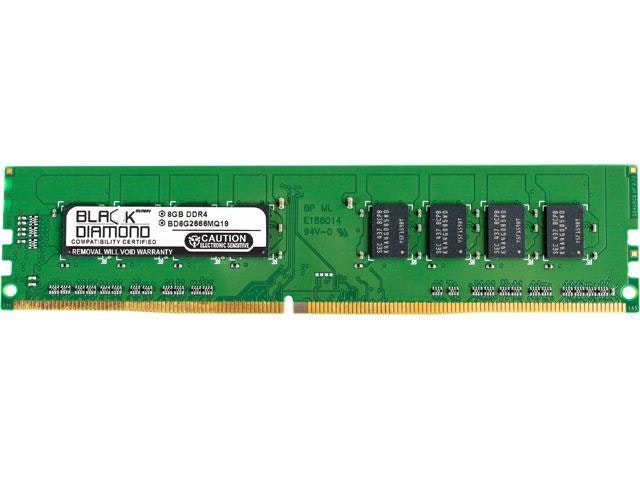 Black Diamond 8GB DDR4 2666MHz Desktop Memory: $97.99 Black Diamond 8GB DDR4 2666MHz Desktop Memory: $97.99