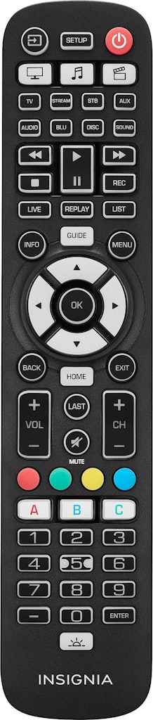 Insignia 8-Device Backlit Universal Remote: $29.99 Insignia 8-Device Backlit Universal Remote: $29.99