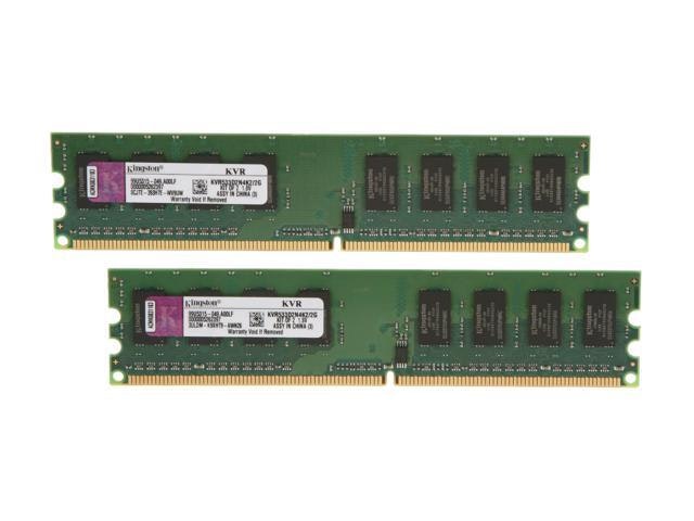 Kingston ValueRAM 2GB DDR2 533 Desktop Memory Kit: $29.99 Kingston ValueRAM 2GB DDR2 533 Desktop Memory Kit: $29.99
