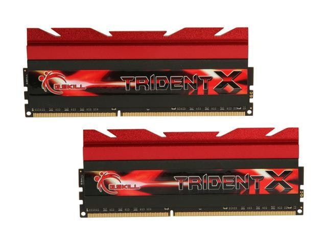 G.Skill TridentX 8GB 2400MHz DDR3 Desktop Memory 2-Pack: $96.28