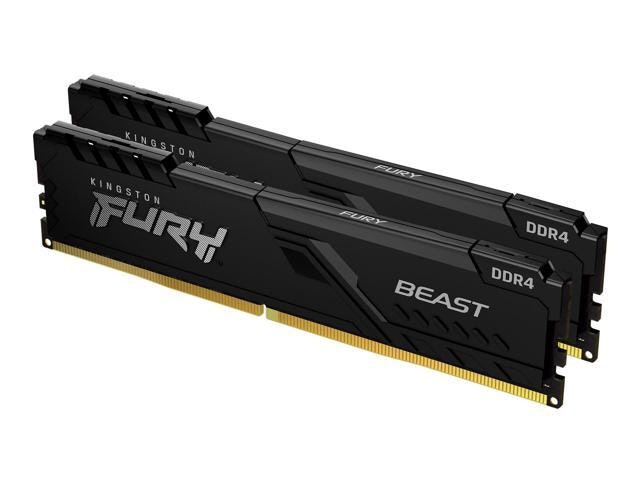 Kingston FURY Beast 32GB DDR4 3200MHz Desktop Memory Kit: $349.99 Kingston FURY Beast 32GB DDR4 3200MHz Desktop Memory Kit: $349.99