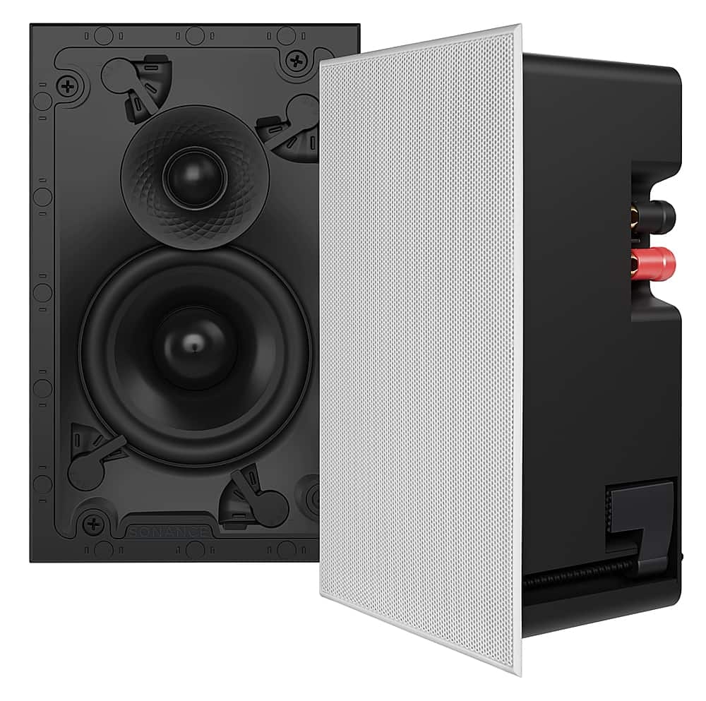 Sonance Visual Experience Series VX42 4-inch In-Wall Speakers 2-Pack: $470