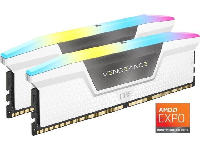 Corsair Vengeance RGB 32GB 2x16GB DDR5 5600 Desktop Memory: $499.99 Corsair Vengeance RGB 32GB 2x16GB DDR5 5600 Desktop Memory: $499.99