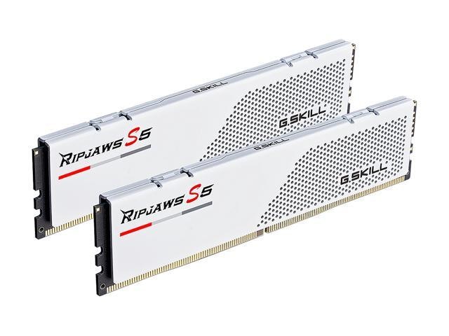 G. Skill Ripjaws S5 32GB 2-Pack DDR5 6000 Desktop Memory: $589.99 G. Skill Ripjaws S5 32GB 2-Pack DDR5 6000 Desktop Memory: $589.99