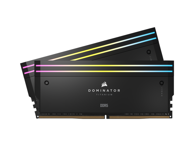 Corsair Dominator Titanium 32GB (2x16GB) DDR5 6000 Desktop Memory: $649.99 Corsair Dominator Titanium 32GB (2x16GB) DDR5 6000 Desktop Memory: $649.99