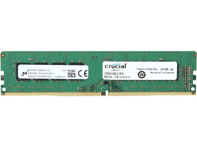 Crucial 8GB DDR4 2133 Desktop Memory: $56.20 Crucial 8GB DDR4 2133 Desktop Memory: $56.20