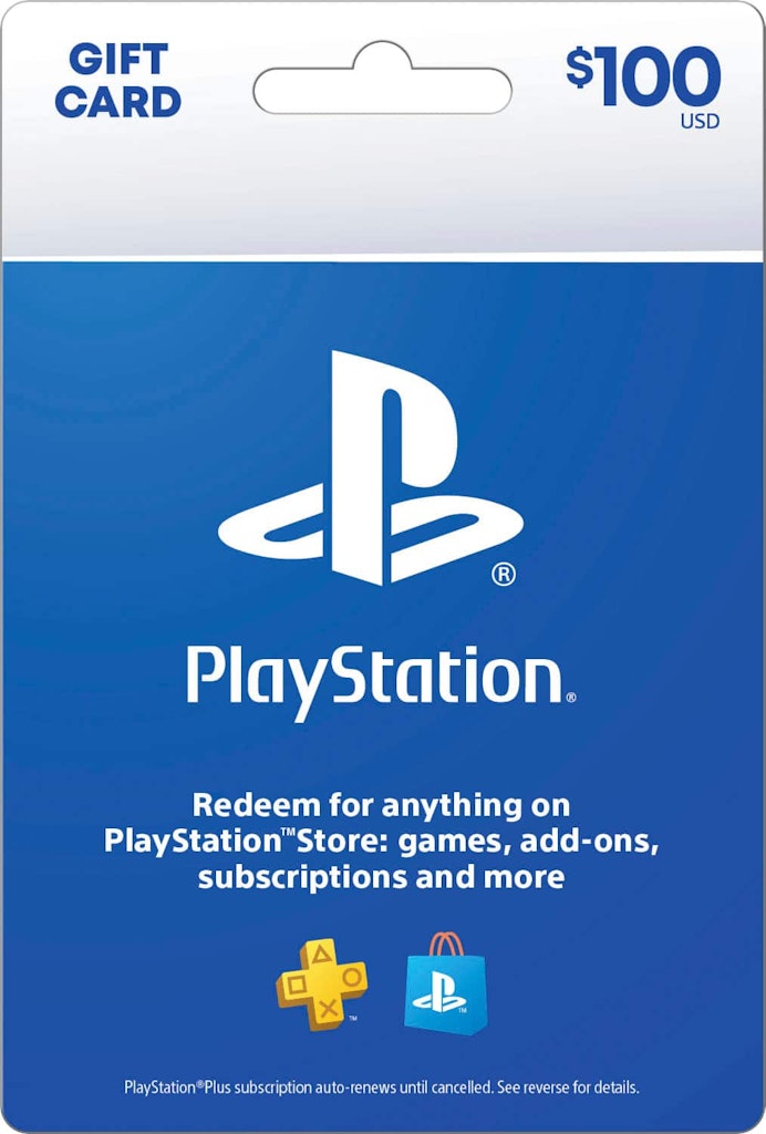 Sony $100 PlayStation Store Gift Card: $100 Sony $100 PlayStation Store Gift Card: $100