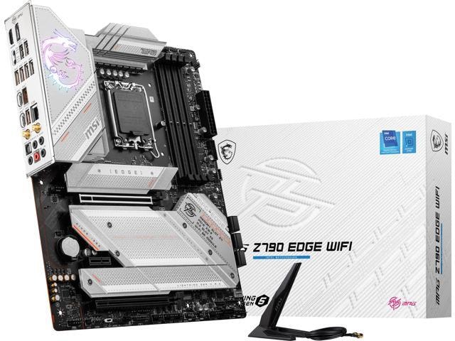 MSI MPG Z790 Edge WiFi LGA 1700 DDR5 ATX Motherboard: $195.45 MSI MPG Z790 Edge WiFi LGA 1700 DDR5 ATX Motherboard: $195.45