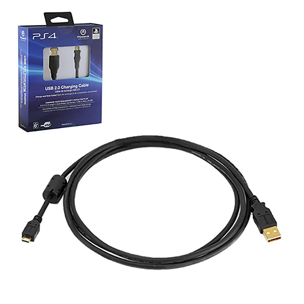 PowerA USB Charge Cable for PlayStation 4: $7.99 PowerA USB Charge Cable for PlayStation 4: $7.99