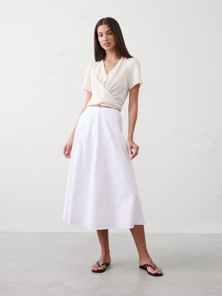 Tied Cropped Top: $45.97 Tied Cropped Top: $45.97