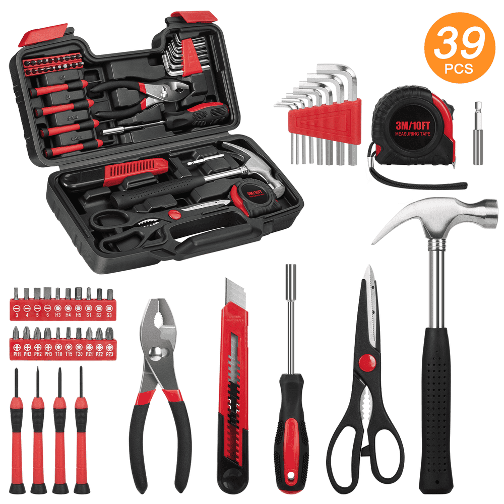 Cshidworld 39-Piece Household Tool Kit: $15.89 Cshidworld 39-Piece Household Tool Kit: $15.89