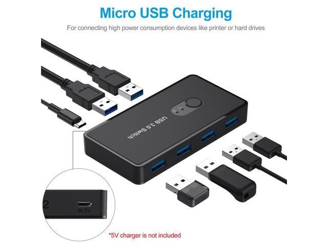 4-Port USB 3.0 Switcher: $46.98 4-Port USB 3.0 Switcher: $46.98