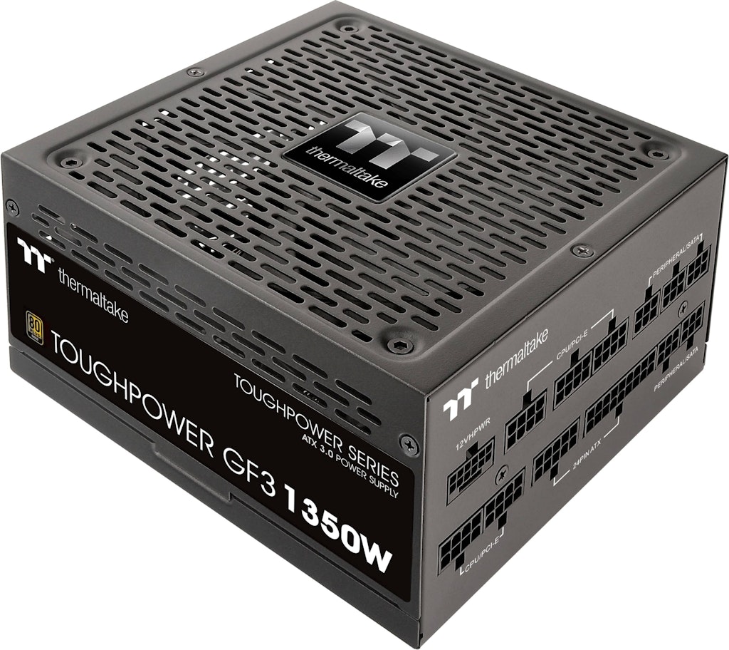 Thermaltake Toughpower GF3 1,350W 80 Plus Gold Fully Modular Power Supply: $238.99 Thermaltake Toughpower GF3 1,350W 80 Plus Gold Fully Modular Power Supply: $238.99