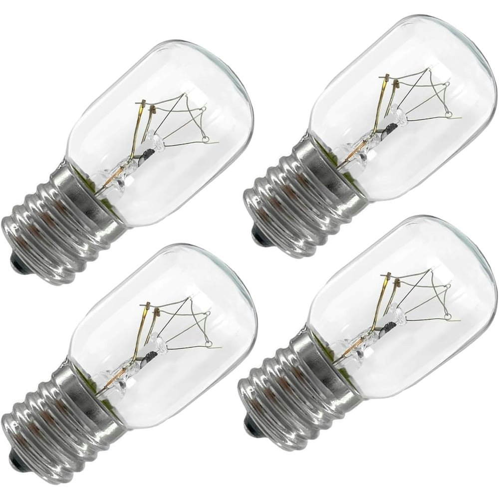 Guzeir 40W E17 Microwave Light Bulb 4-Pack: $10 Guzeir 40W E17 Microwave Light Bulb 4-Pack: $10